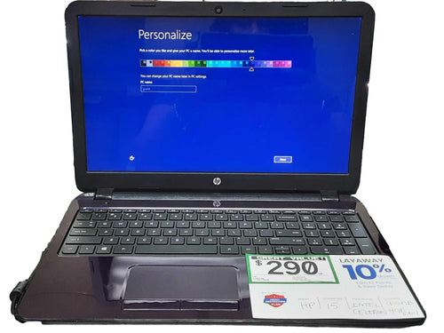 Hp 15-r036ds Intel Celeron 4 Gb 900 Gb Purple Laptop