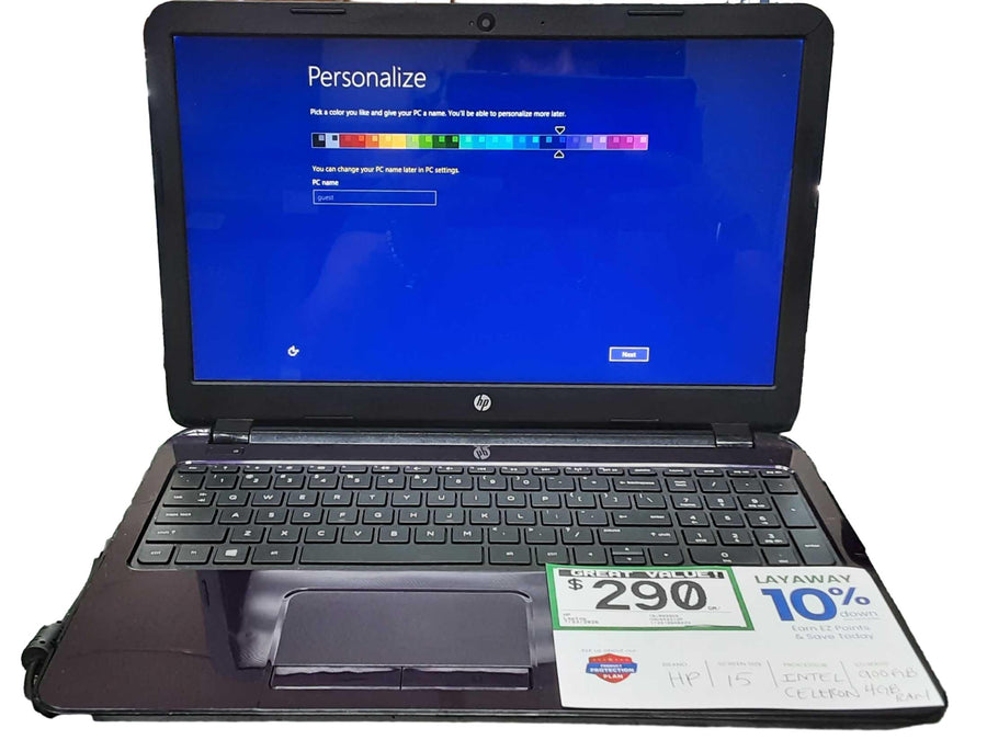 Hp 15-r036ds Intel Celeron 4 Gb 900 Gb Purple Laptop