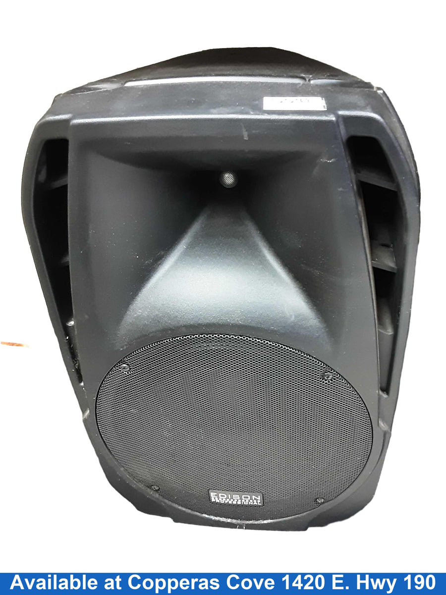 Edison Professional 1505-2500mkvc Black PA / Band Speaker