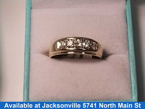 Ring - Wedding Band - Yellow Gold 10k (.417) 6.7 grams Size 10