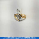 Women's Ring - Yellow Gold 14k (.585) 4 grams Size 9