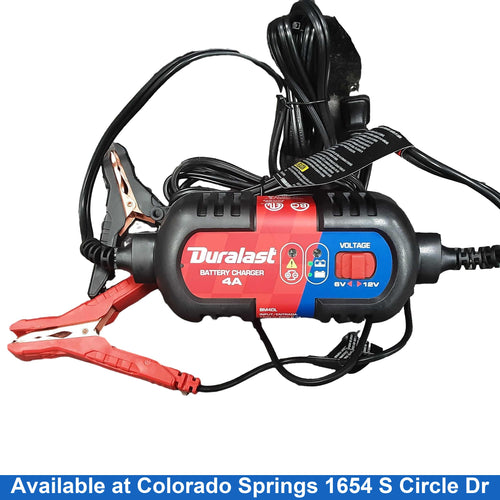 Duralast Bm4dl Black Battery Charger