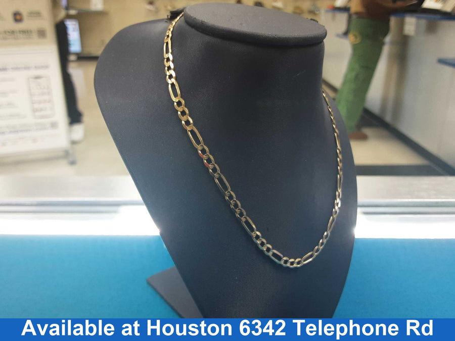 Figaro Chain - Yellow Gold 14k (.585) 8.1 grams 20 inch