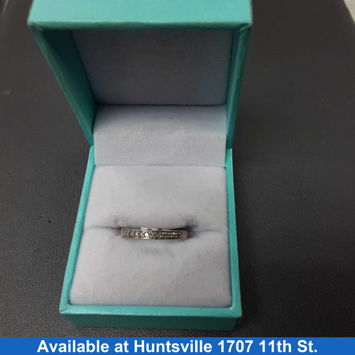 Ring - Wedding Band - White Gold 10k (.417) 1.3 grams Size 6