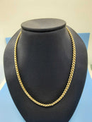 Cuban Link Chain - Yellow Gold 10k (.417) 19.5 grams 18 inch