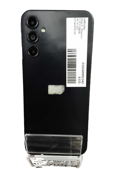 Samsung Sm-a146u Black Smart Phone