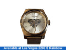 Chillibeans Maquina 17 Gold Regular Watch