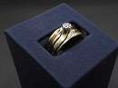 Ring - Wedding Set - Yellow Gold 10k (.417) 6.3 grams Size 6