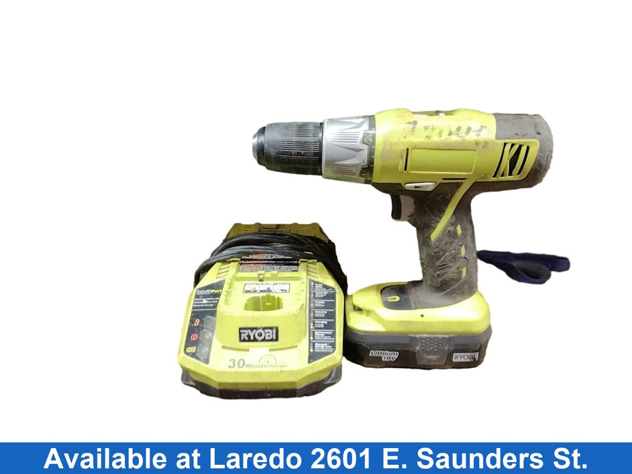 Ryobi P271 Green Cordless Standard Drill