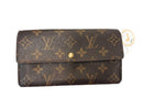 Louie Vuitton Monogram Porte Monnaie Brown Wallet