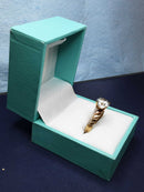 Women's Ring - Solitaire - Yellow Gold 10k (.417) 2.7 grams Size 8