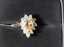 Women's Ring - Yellow Gold 14k (.585) 3.1 grams Size 6