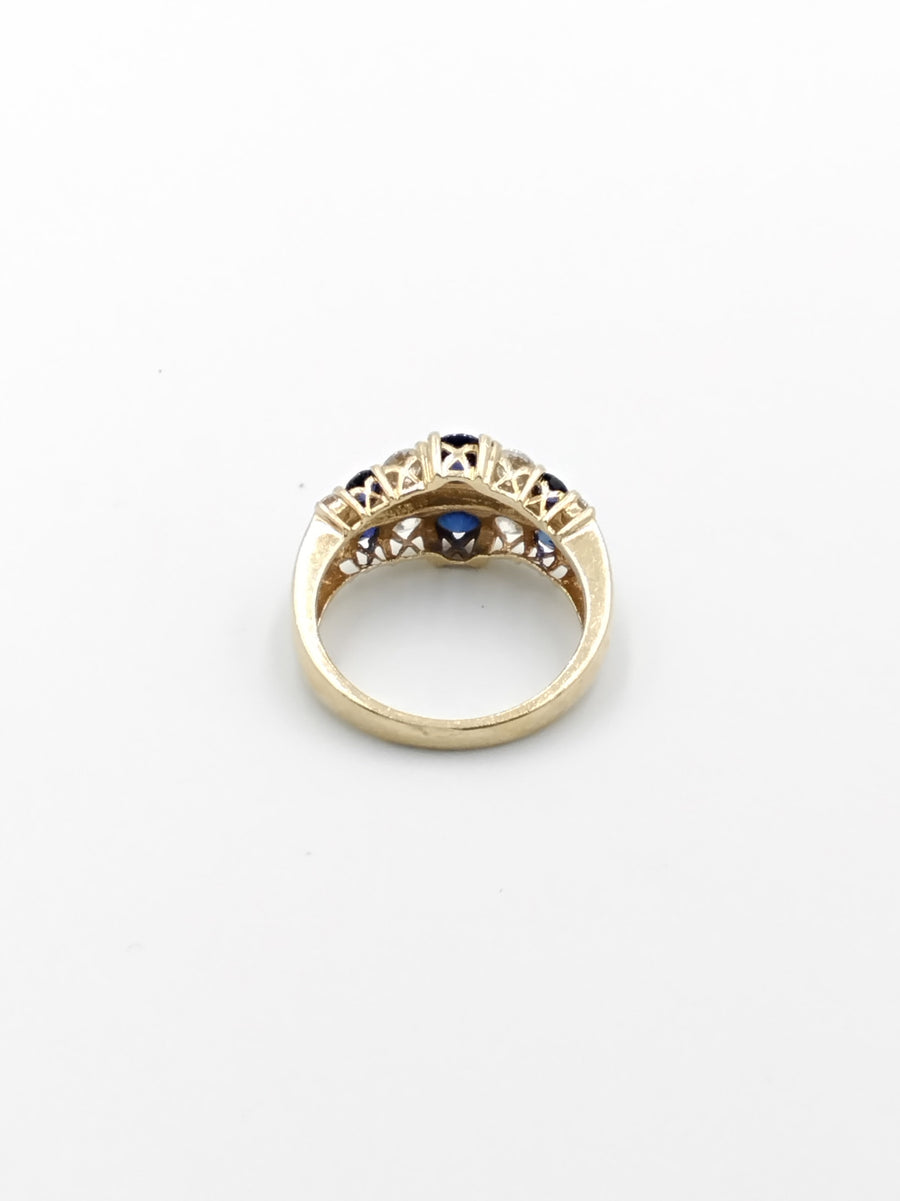 Women's Ring - Yellow Gold 14k (.585) 4.2 grams Size 6