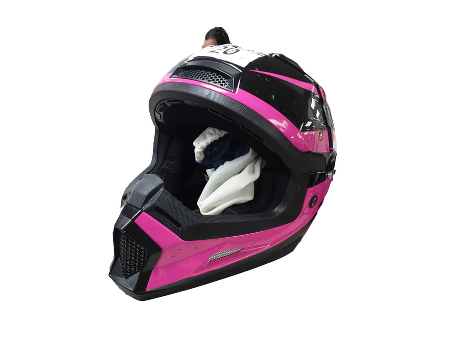 Bilt Ax-1 Yth Pink Helmet