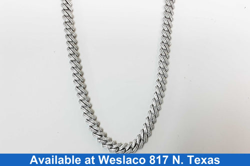 Cuban Link Chain - Silver 112.8 grams 24 inch