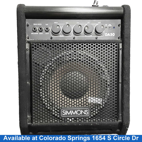 Simmons Ss162w Black Keyboard Amplifier