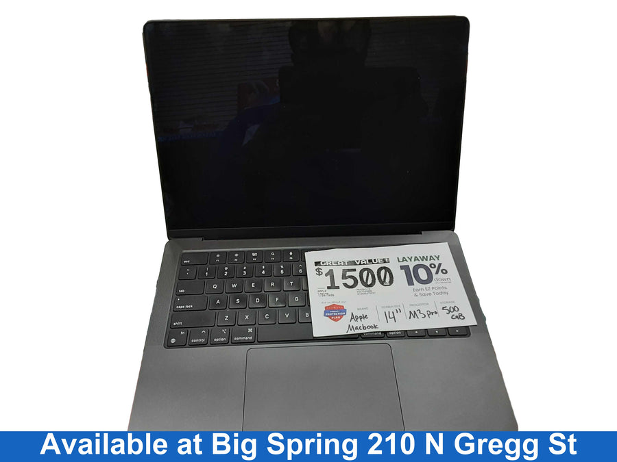Apple Mrx33ll/a Apple M1 Pro 18 Gb 500 Gb Black Laptop