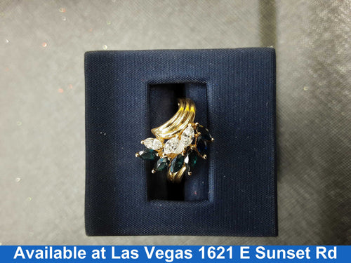 Women's Ring - Yellow Gold 14k (.585) 3.1 grams Size 8