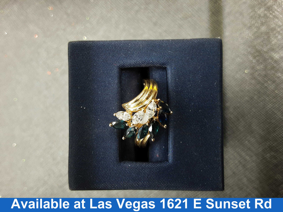 Women's Ring - Yellow Gold 14k (.585) 3.1 grams Size 8