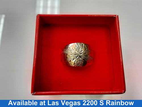 Women's Ring - Yellow Gold 10k (.417) 4.7 grams Size 9