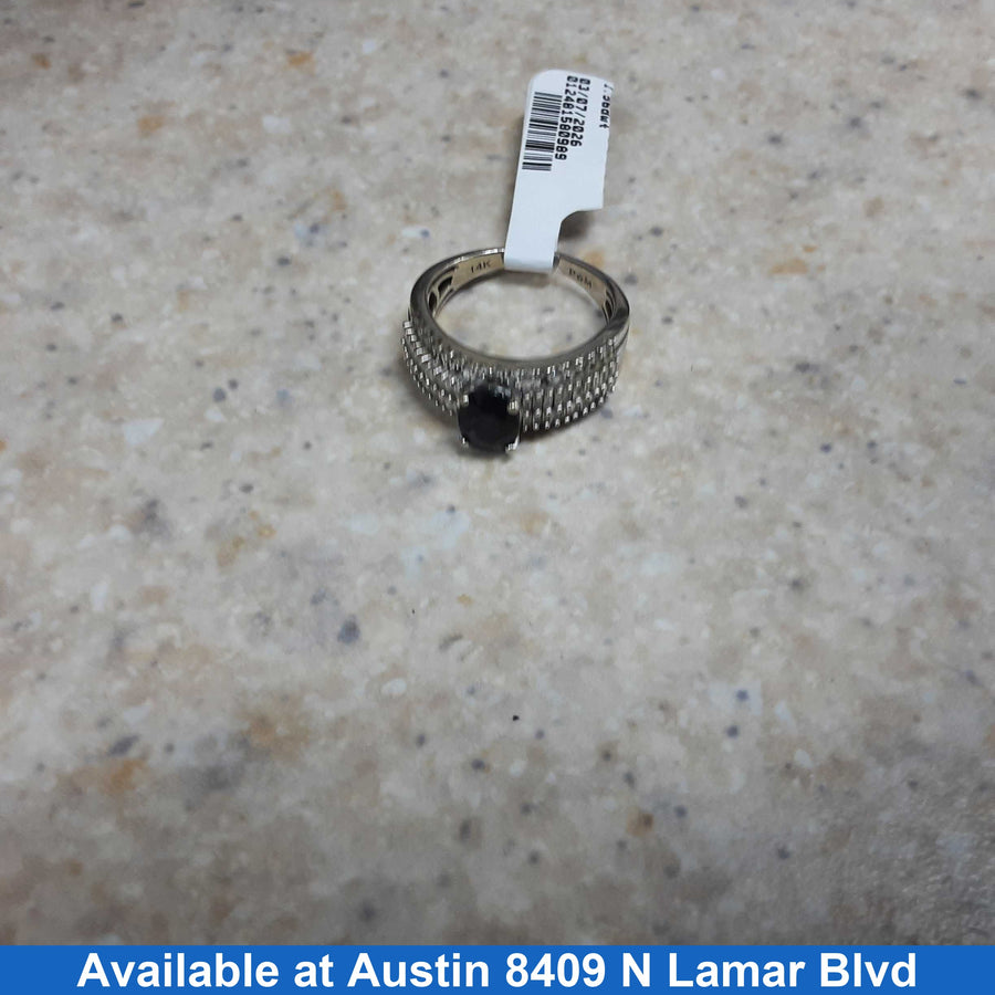 Women's Ring - White Gold 14k (.585) 4.9 grams Size 8.5