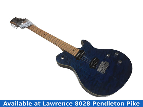 Silvertone Sfb-1/tbl Blue Electric Classic Guitar