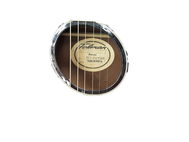 Talman Inter City Tcy15gv1201 Brown Acoustic / Electric Classic Guitar