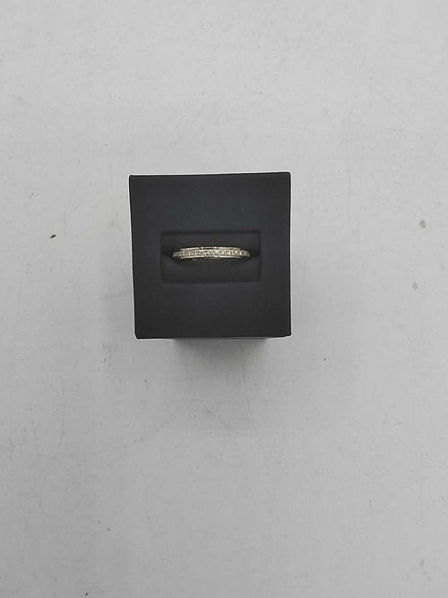 Ring - Wedding Band - White Gold 14k (.585) 2.4 grams Size 6.5