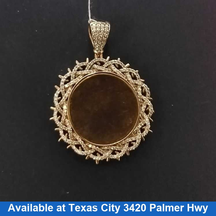 Coin Pendant - Yellow Gold 10k (.417) 18.1 grams