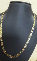 Mariner Gucci- Tricolor Gold 10k (.417) 13.5 Grams 20 Inch
