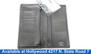 Louis Vuitton Taiga Leather Bilfold Black Wallet