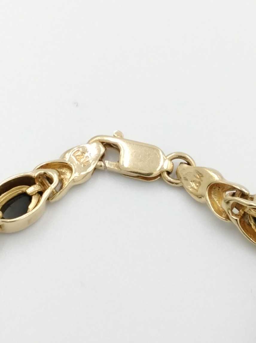 Bracelet - Yellow Gold 14k (.585) 11.7 grams 7 inch