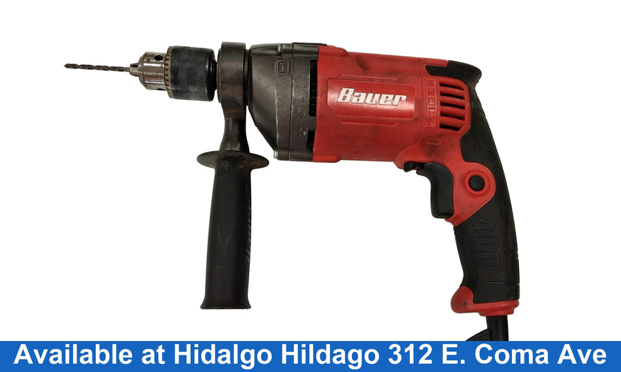 Bauer 400616 Red Corded Hammer Drill