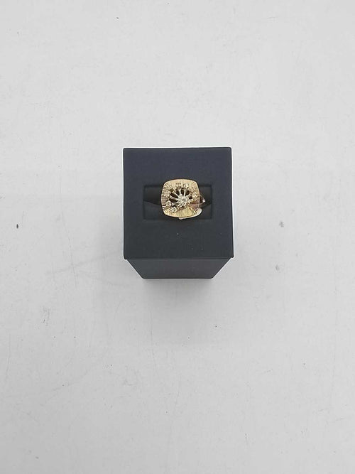 Women's Ring - Yellow Gold 14k (.585) 5.8 grams Size 20
