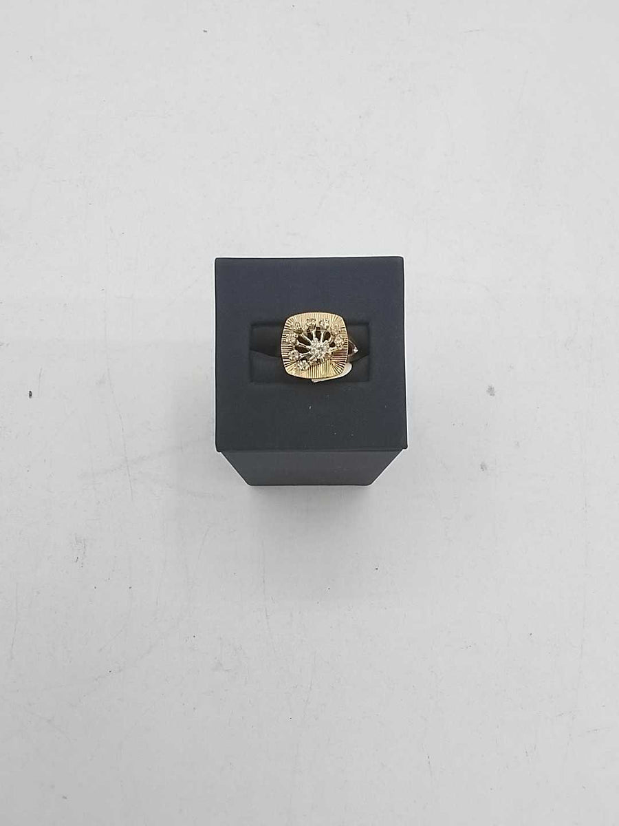Women's Ring - Yellow Gold 14k (.585) 5.8 grams Size 20