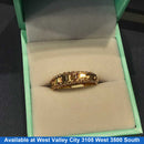 Women's Ring - Yellow Gold 14k (.585) 3 grams Size 20