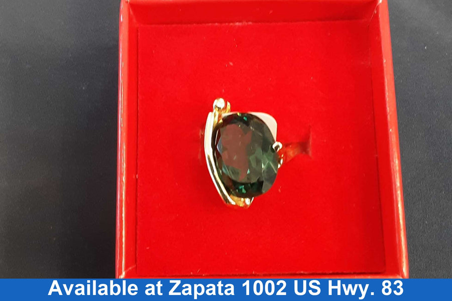 Women's Ring - Yellow Gold 14k (.585) 5 grams Size 7.5