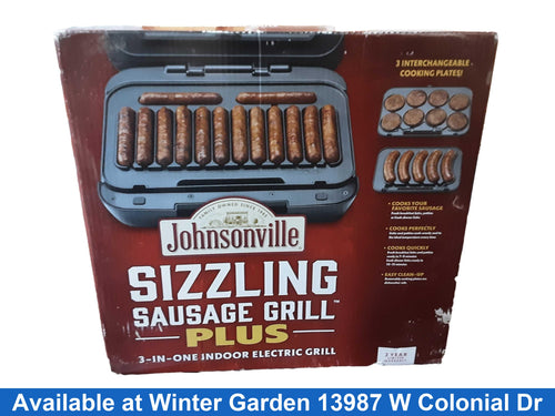 Johnsonville Btg-0500 Gray Electric Grill / Smoker