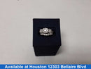 Ring - Engagement Set - White Gold 14k (.585) 6.1 grams Size 8