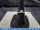 Women's Ring - Solitaire - Yellow Gold 14k (.585) 1.8 grams Size 10