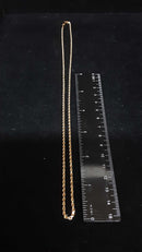 Rope Chain - Yellow Gold 10k (.417) 9.2 grams 20 inch