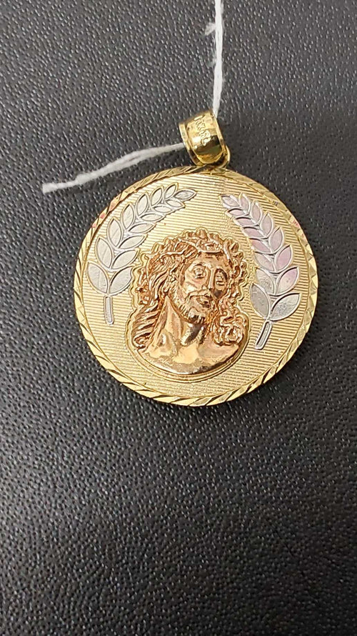 Religious Pendant - Yellow Gold 14k (.585) 6.4 grams