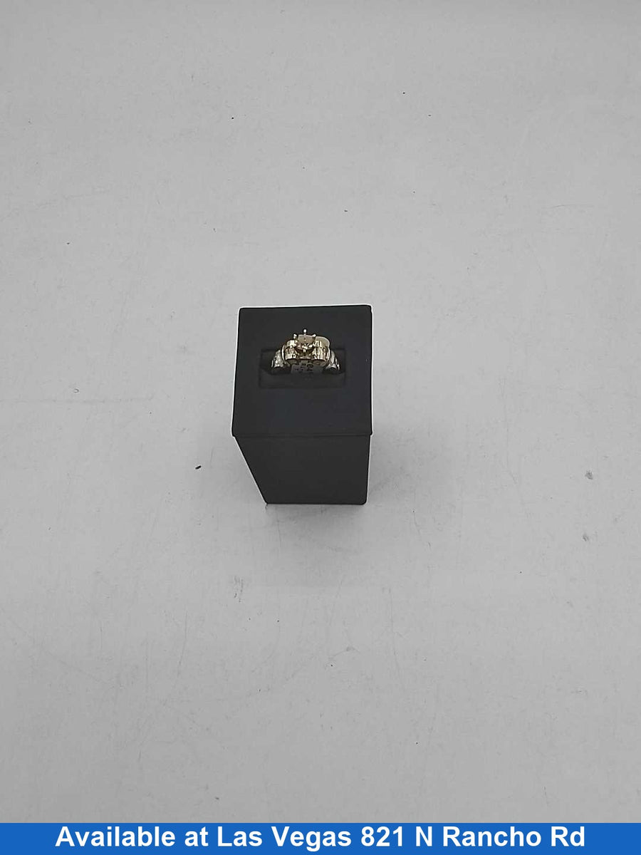 Women's Ring - Solitaire - Yellow Gold 14k (.585) 6 grams Size 10