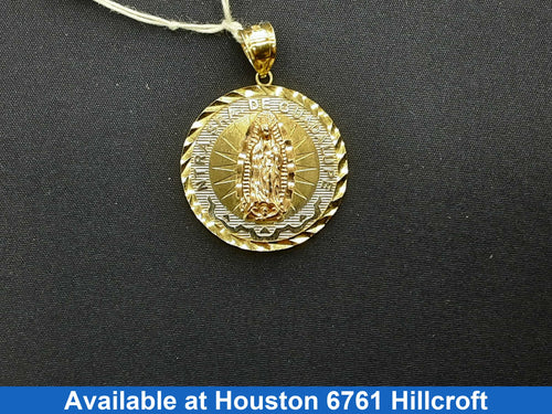 Religious Pendant - Yellow Gold 14k (.585) 5.5 grams