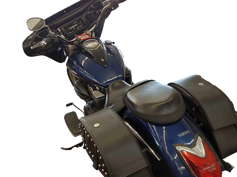 Yamaha Xvs950 Blue Motorcycle