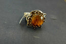 Women's Ring - Yellow Gold 14k (.585) 4.2 grams Size 7.5