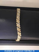 Tennis Bracelet - Yellow Gold 10k (.417) 12.2 grams 8 inch
