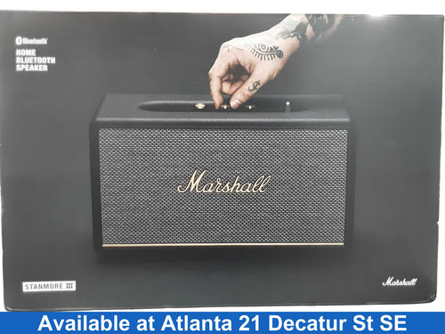 Marshall Stanmore 3 Black Bookshelf Speaker