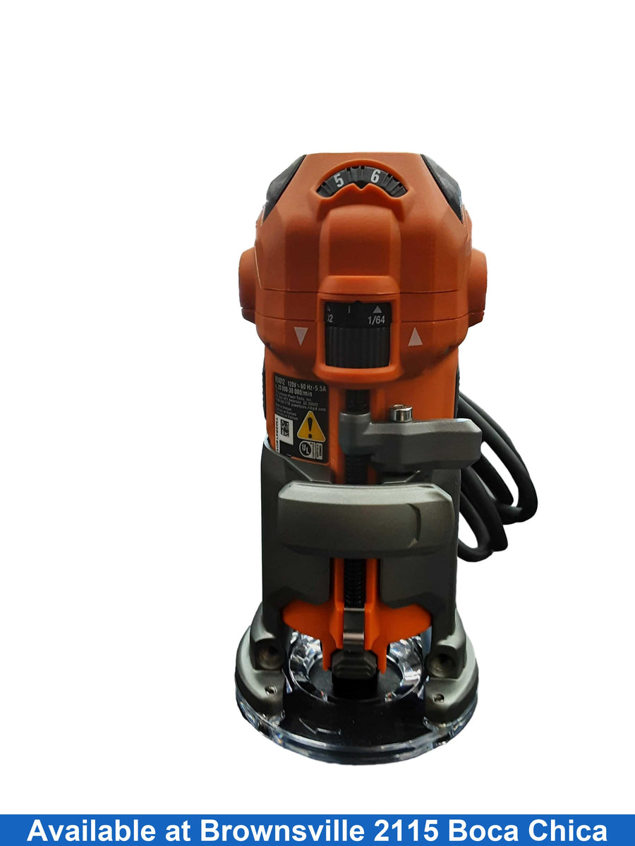 Ridgid R24012 Orange Corded Router