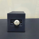 Women's Ring - Solitaire - Silver 2.9 grams Size 7.5